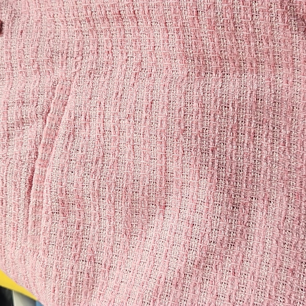 NWT Ryegrass Shorts Textured Zephyr Pink Tweed High Rise 4.5 Inseam 16 - Picture 6 of 6